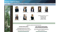 Desktop Screenshot of houstonadultpsychiatry.com